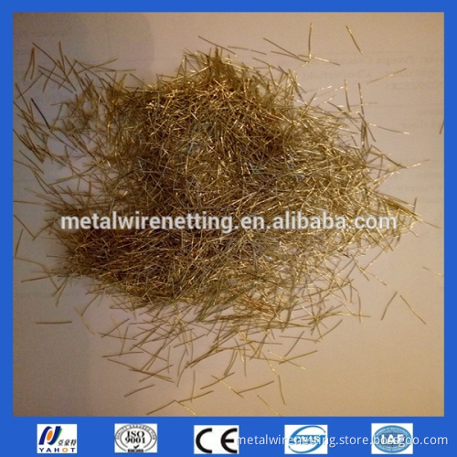 Reinforeced Micro Steel Fiber Copper Coated Wire Steel Fiber For Construction